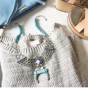 ‼️CLOSING CLOSET SALE‼️ NWT [BaubleBar] Turquoise Statement Necklace